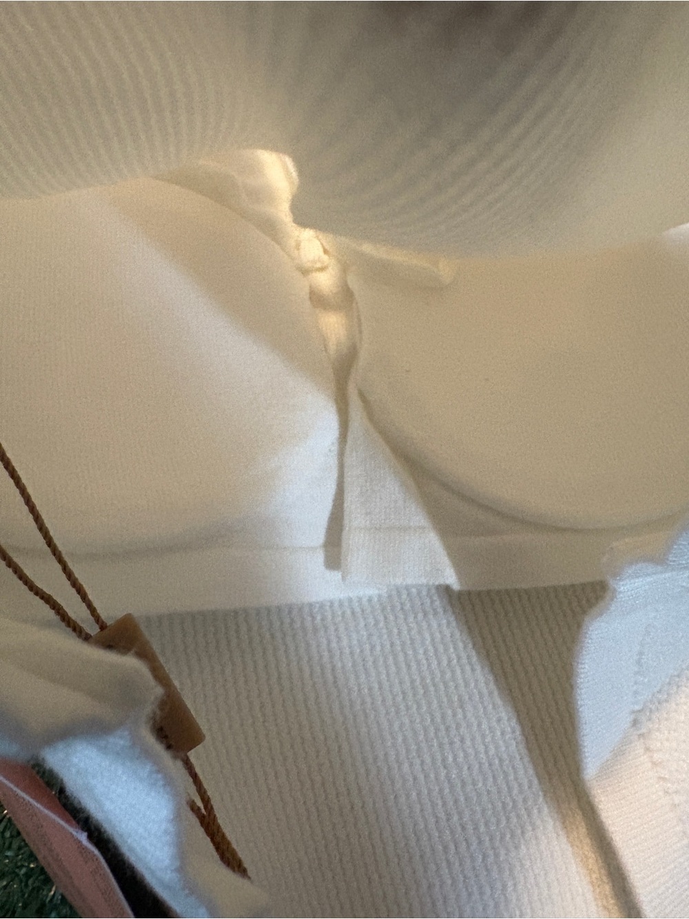Miu Miu White Girls' Crystal Logo Halter Top SIZE M - Picture 4 of 4